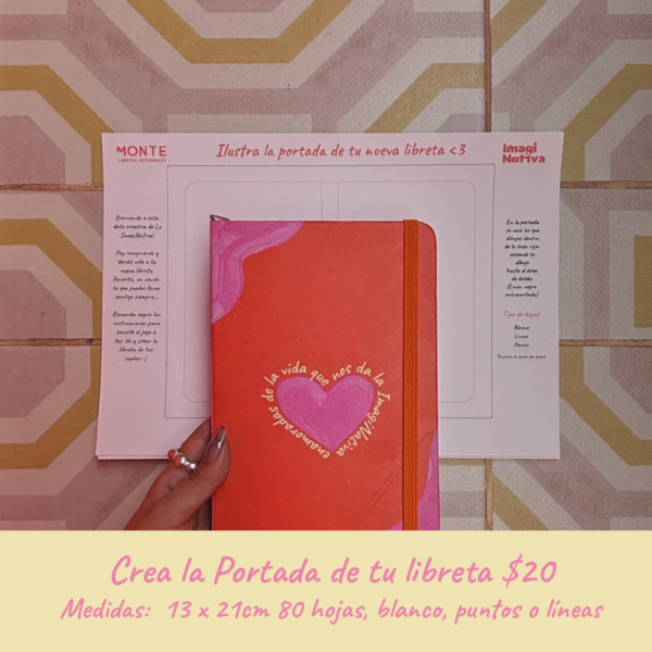 Crea la portada de tu libreta