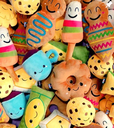 peluches de comida típica