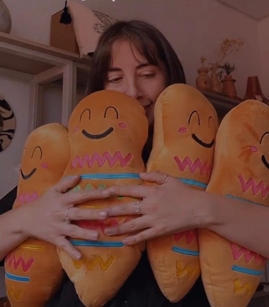 Mega peluches de comida típica